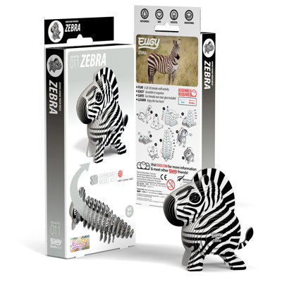 EUGY - Zèbre en 3D