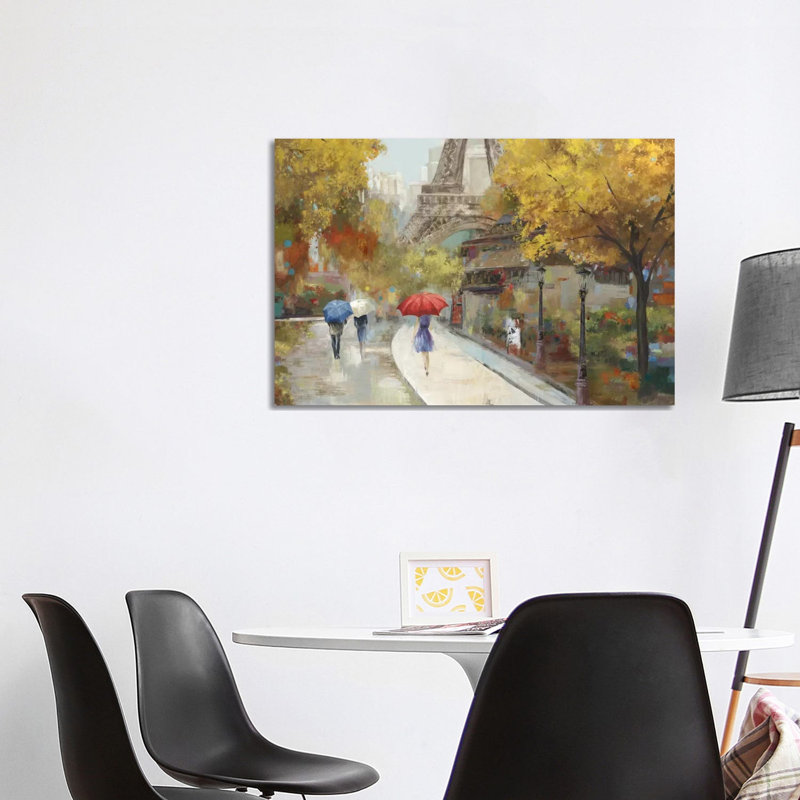 Amant De Marche by Allison Pearce - Painting on Canvas, 101.6 cm H x 66.04 cm W x 3.175 cm D, Wrapped Canvas