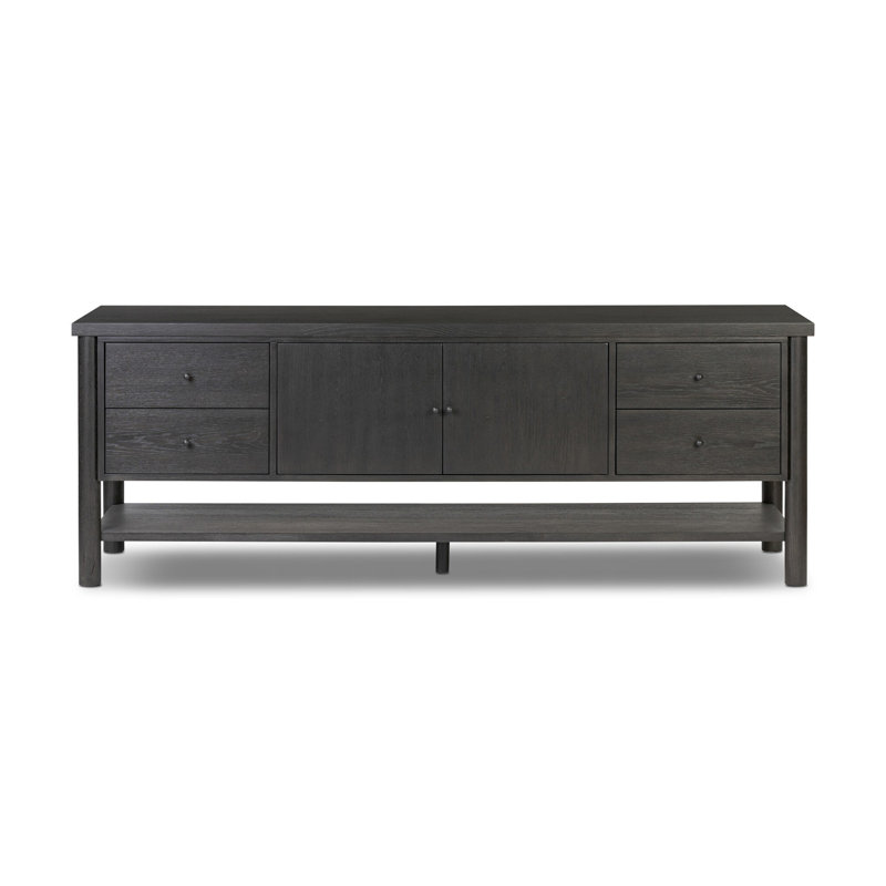 Roark Media Console, Ebony Oak