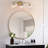 3 - Light Dimmable Vanity Light With Sphere Globe Ribbed Glass-1313488507