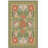 Washable American Countryside Floral  6X9 Green Outdoor Rug, Non Slip Quick-Dry Mesh Rug for Patio Deck Backyard-501256122-501633765