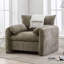 Fauteuil d'appoint simple surdimensionné-130549324