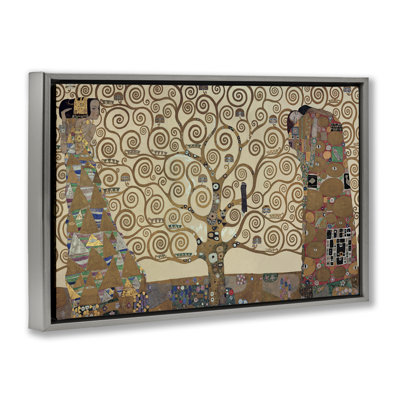 L'arbre de vie, cadre flottant Klimt, design by Gustav Klimt