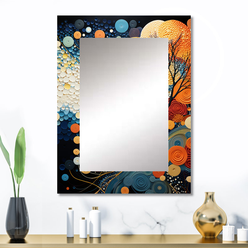 Colourful Mid Century Dynamic Duality, 32 po x 24 po