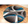 Arsenovic Abstract Turquoise/Gray Indoor Area Rug