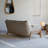 Woodnest Upholstered 65.35 " Linen Loveseat