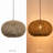 Globe Rattan Pendant Lighting for Dining Room Hallway Living Room-1841517691