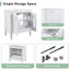 Meuble-lavabo blanc 30 po sans assemblage
