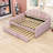 Full Velvet Upholstered Daybed with Trundle-1023125609