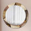 Huldar Glass Flat Wall Mirror