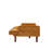 Modern 4-Seater Convertible Folding PU Leather Sofa Bed With Solid Wood Frame & Detachable Wood Legs For Living Room And Bedroom