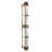 Christy Steel Flush Mounted Sconce