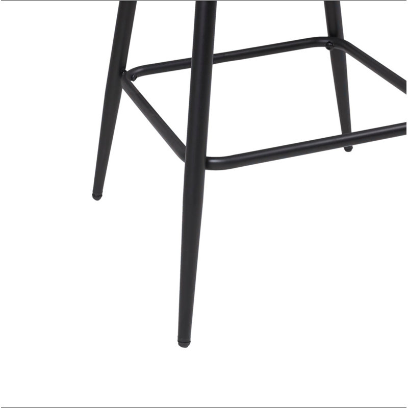 Faux Leather Swivel Counter Stool