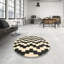 Tapis contemporain noir-1863679268