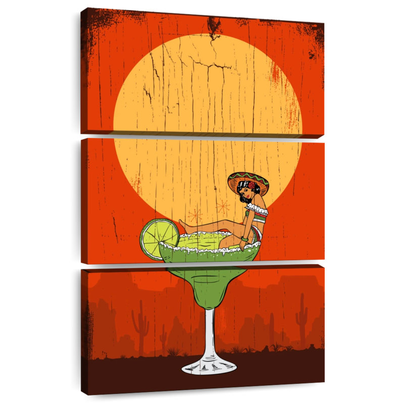 Yarlin Margarita Senorita, H 32 po x l 20 po