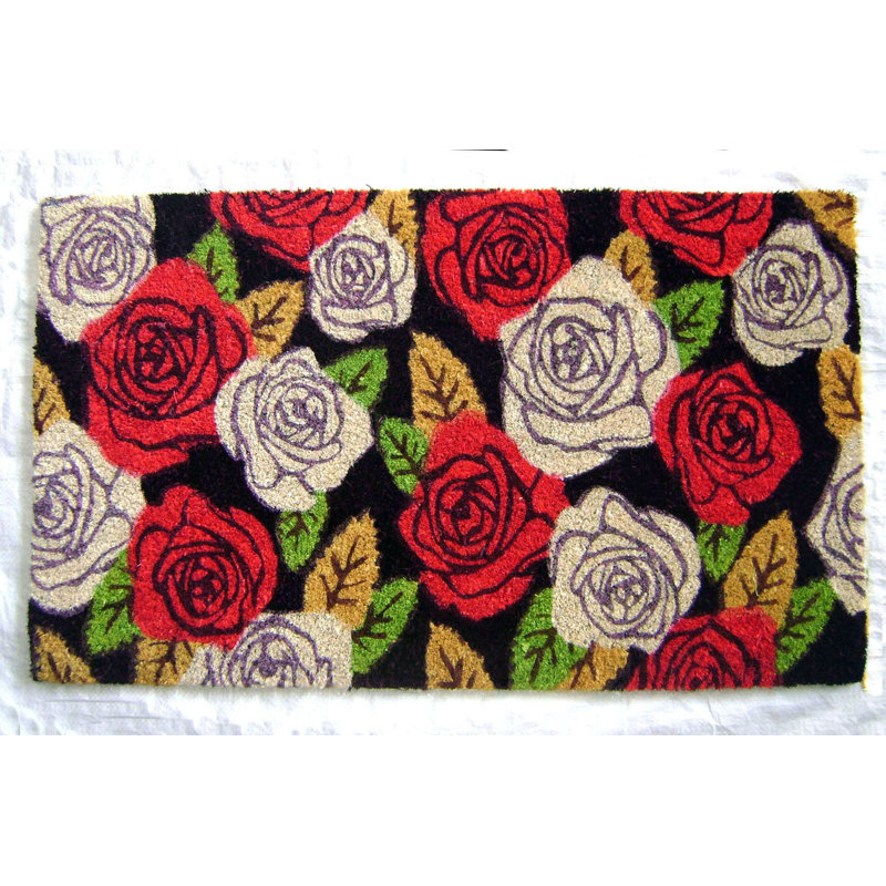 Rosiers de jardin de 30 po x 18 po APRIA Paillasson d’intérieur seulement