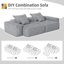 Canapé modulaire surdimensionné Modern-632509304