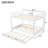 Queen Bunk Bed In Wood Color With And Trundle, Reliable Pine Frame, Space - Saving For Shared Bedrooms, Easy Assembly Tools Of Size Pull Out Material, Maximizes Bedroom Space, Solid Slats-128991939