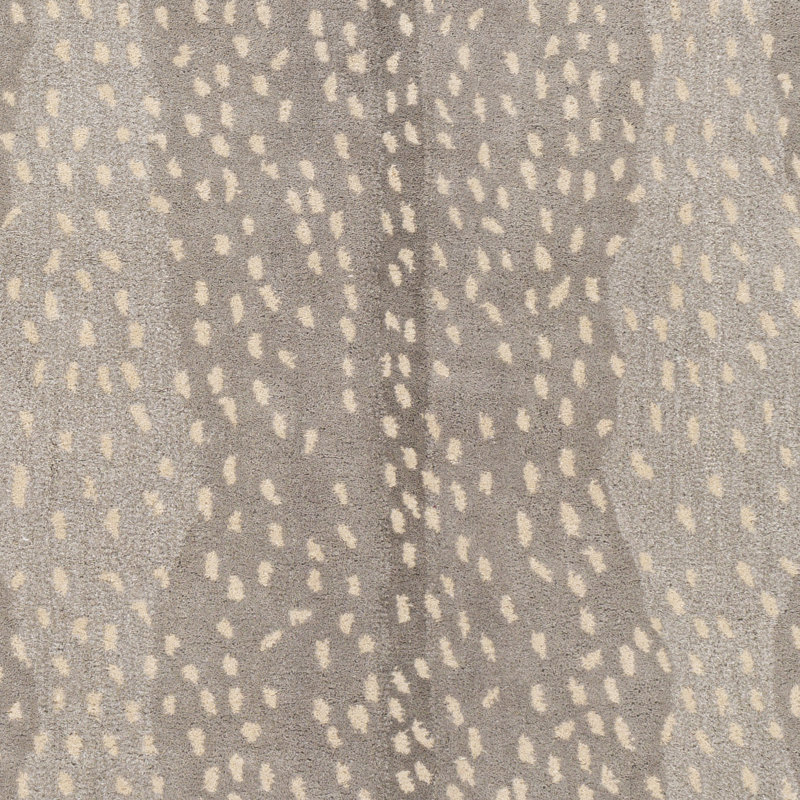 Rimma Hand Tufted Wool Animal Print Indoor Rug, Rectangle 5' x 7'6"