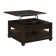Spinelli 3PC Occasional Table Set In Cherry-Square Lift-Top Coffee Table & Two End Table