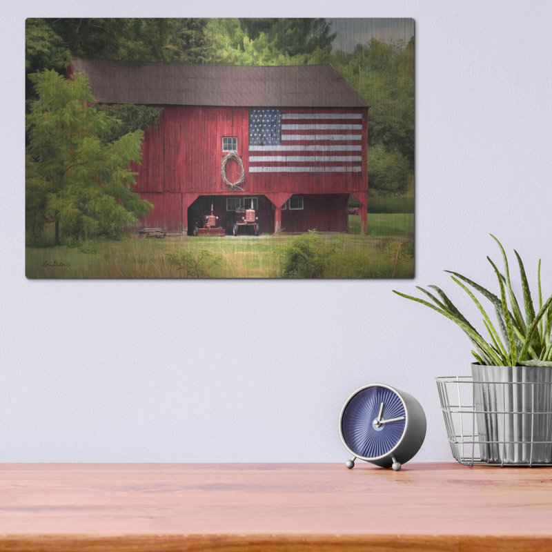 «Patriotic Farmer» par Lori Deiter, H 12 po x l 16 po
