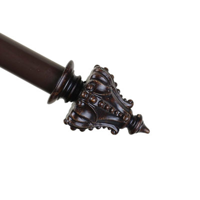 Parnell Steel Adjustable Single Curtain Rod