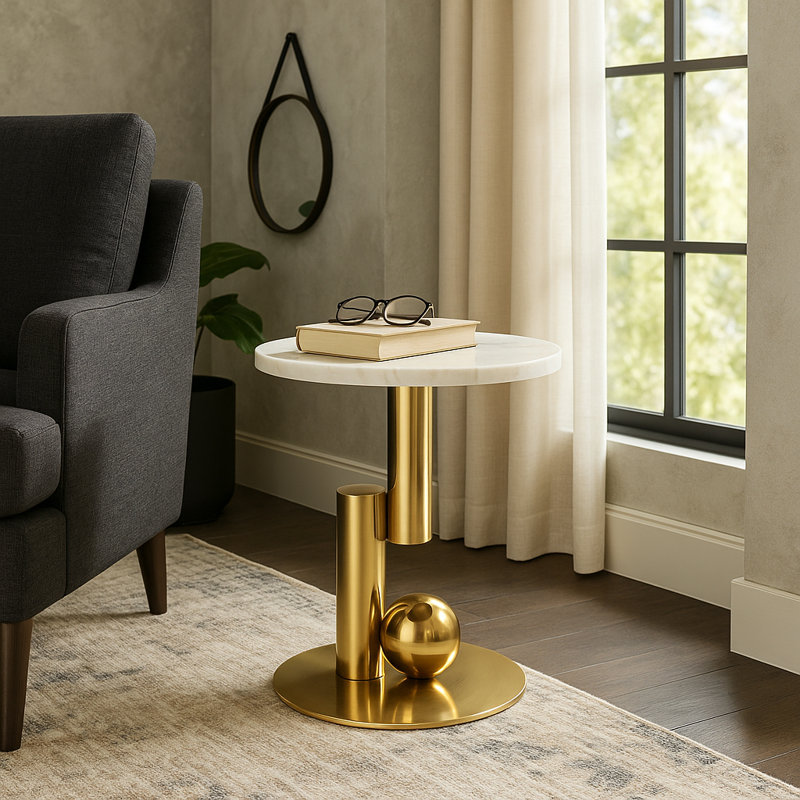 Table de bout Modern Modern Quartz