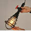 Lufkin 1 - Light Black Bulb Pendant