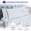 Ensemble de draps en coton Brandon-100469535-110843109