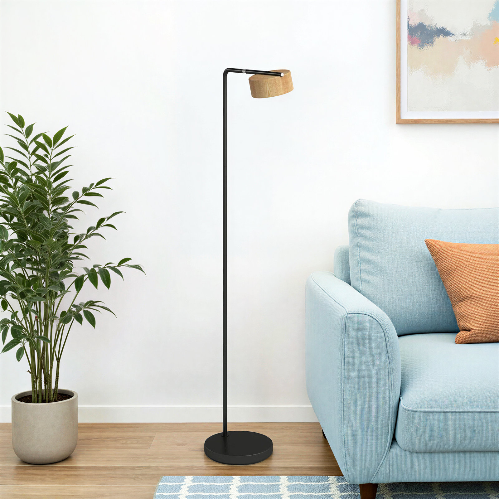 Boswell 55'' Dimmable LED Floor Lamp