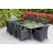Pavior 8 - Person Wicker Patio Dining Set with Rectangular Table , Cushions Included-804787595-711630187