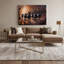 Chiens, art mural sur toile noire Schipperke-310217896