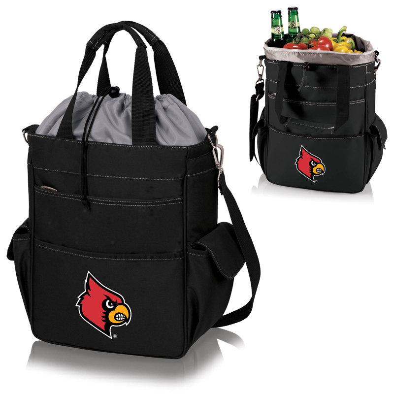 Activo Insulated Tote, Black, University Of Louisville Cardinals