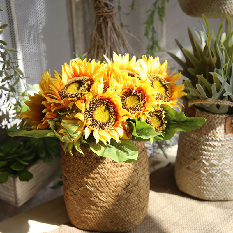 Centre de table tournesol