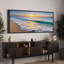 «Coastal Beach Tropical Beach Sunrise Ocean Waves», reproduction sur toile-111568137-98042456