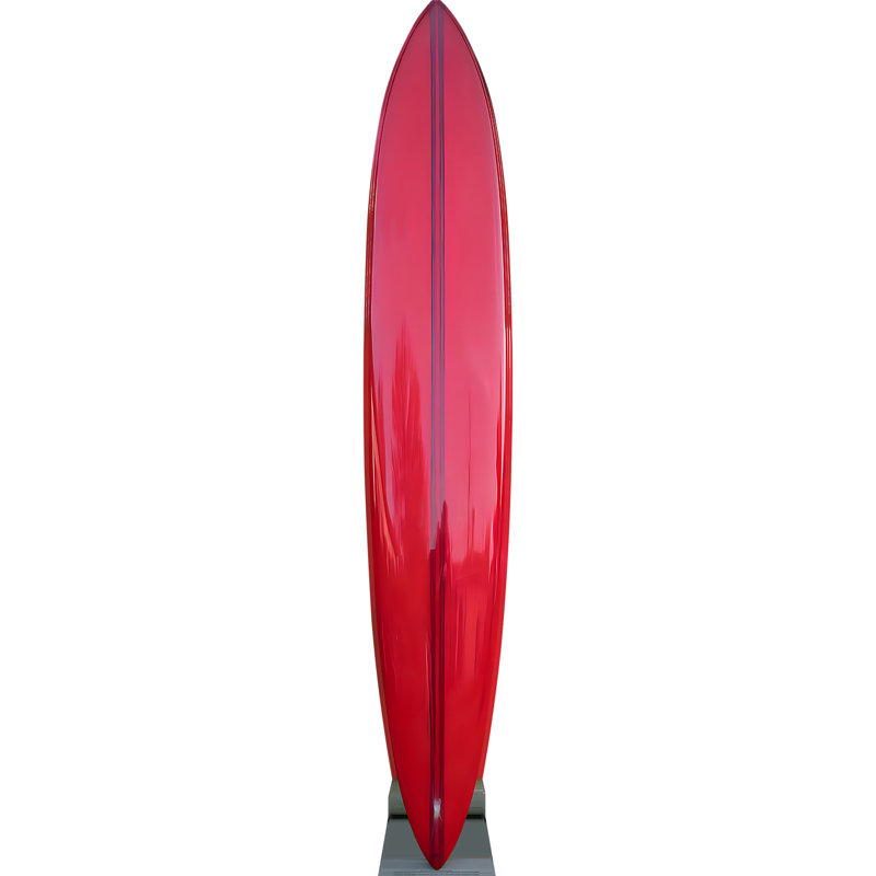 «Lifesize Surf Board Beach Ocean» en carton