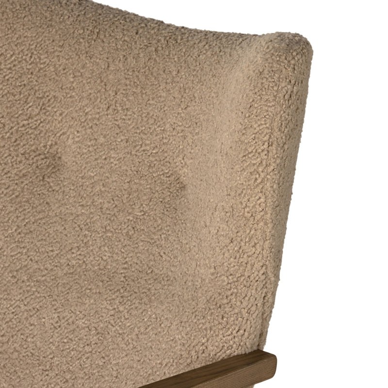Melrose Office Chair, Sheepskin Camel