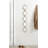 Narrow Teardrop Panel Mirror