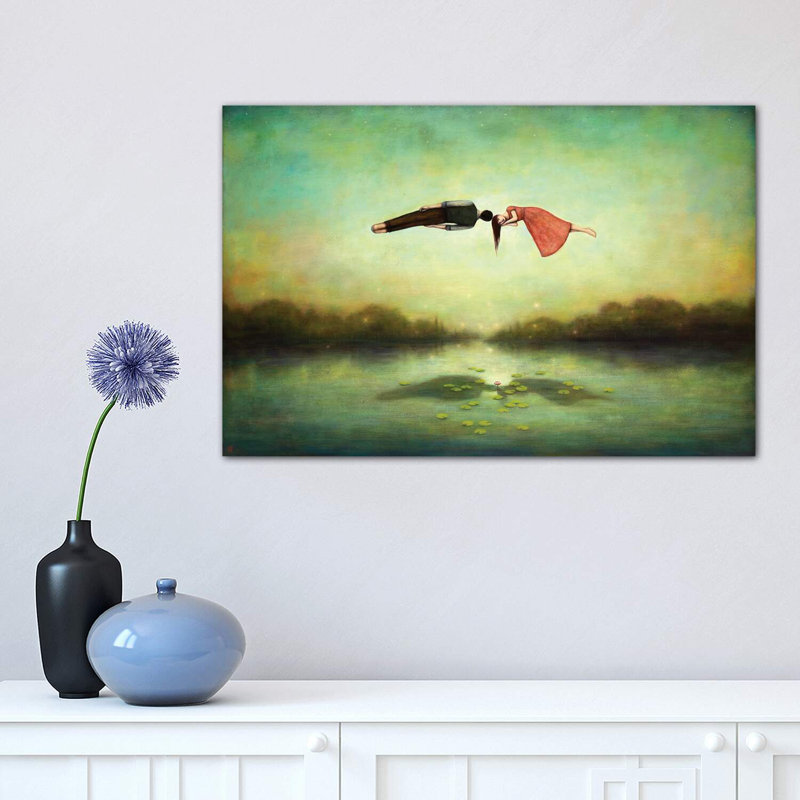 «Dreamers Meeting Place» par Duy Huynh - reproduction, H 12 po x l 18 po x 1,5 po, Toile tendue