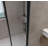 36 "X 72" Bifold Shower Door,  1/4"(6Mm)  Tempered Glass Aluminum Frame, Explosion Proof Film