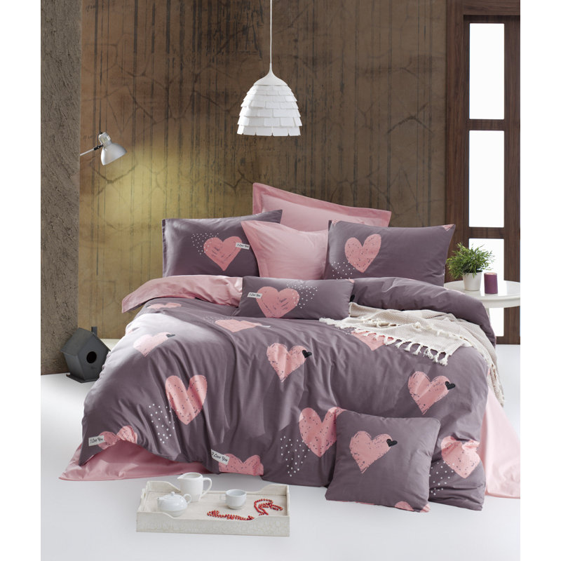 Angeal Duvet Cover Set with Pillowcases Included, Super King Duvet Cover + 2 Pillowcases (50 x 80)