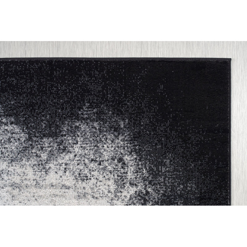 Tapis noir / beige Emele, Rectangle 7 pi 10 po x 10 pi 6 po