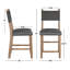 Chaise de comptoir rembourrée Aubrey-371727981-371727980