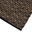 Chevy Chevron Area Rug in Brown/Black Jute-45034736