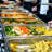 9 Qt Chafing Dish Buffet Set, Stainless Steel Rectangular Hydraulic Dining Stove