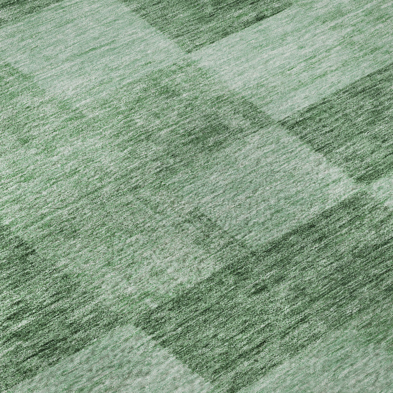 Tapis géométrique de qualité supérieure lavable à la machine Krause AMF1139, Rond 8 pi