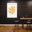 «Cut Leaf Forms Abstract Minimalist Modern Nature Plant», reproduction d'art murale-133616985