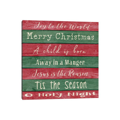 Holiday Chants Ii by Andi Metz - Wrapped Canvas Gallery-Wrapped Canvas Giclée
