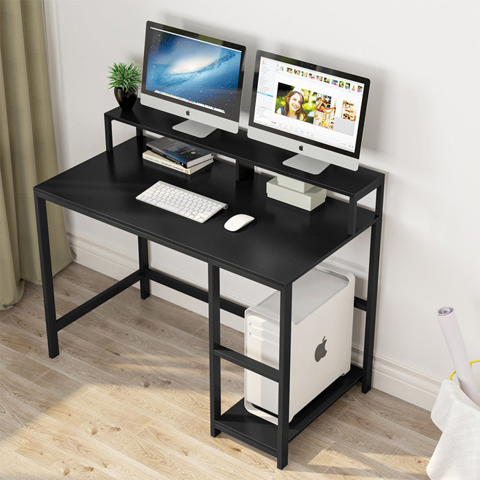 17 Stories Hunter-Clay Computer Desk & Reviews | Wayfair