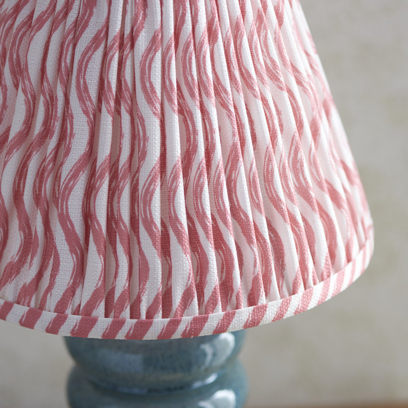 Squash 45.5cm Table Lamp, Coral Pink